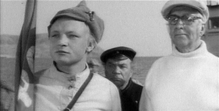 В х/ф "Начальник Чукотки"