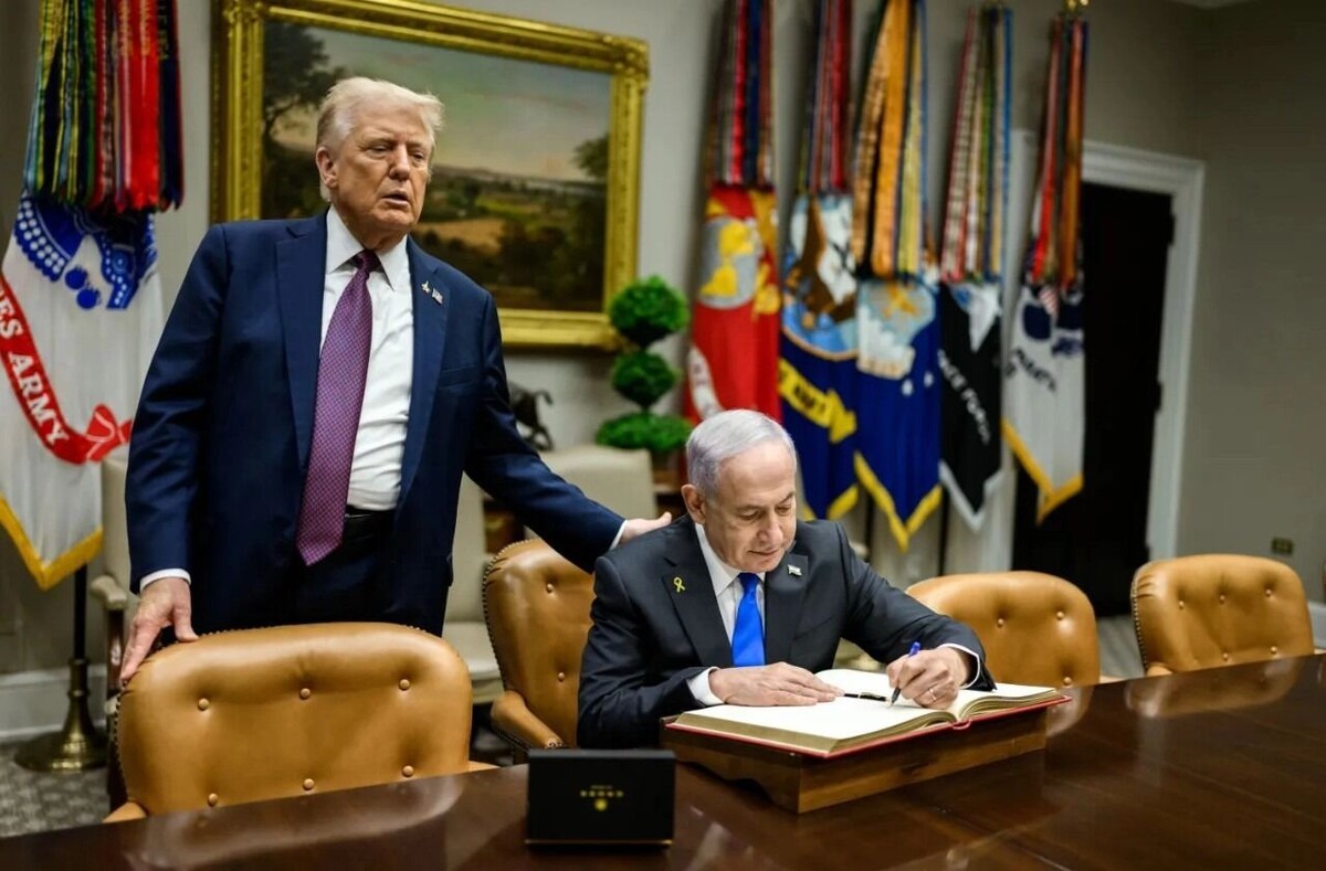 Нетаньяху похвалил предложенный США план как соответствующий его собственным условиям завершения войны с ХАМАС. Фото: Пресс-служба Белого дома/whitehouse.gov