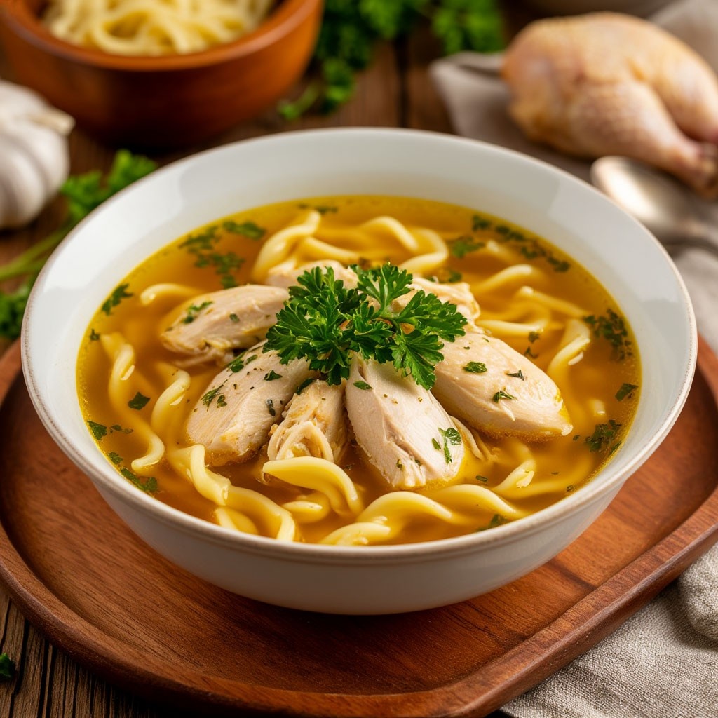 Куриный суп- лапша