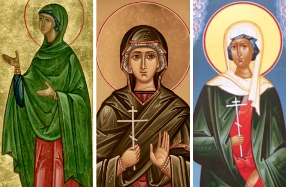    Слева направо: София Египетская, Ирина Египетская, Ариадна Промисская.