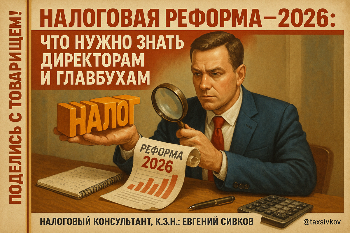 Налоговая реформа-2026: что нужно знать директорам и главбухам