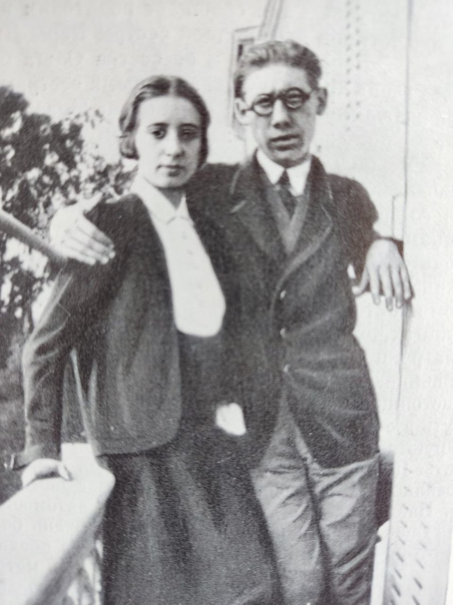 Татьяна и Фёдор Стравинские (Ницца, 1925 год). Фото из книги Ксении Стравинской. 