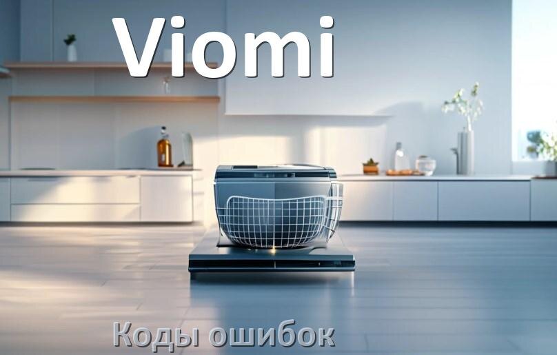 
Ошибки посудомоечной машины Viomi коды и значения E4, E15, E1, E3, E2, E4