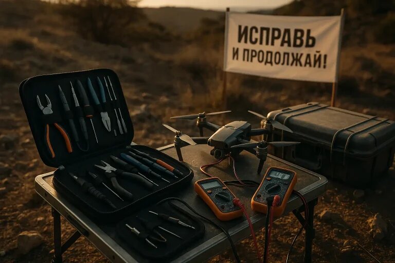    ТОП-5 способов быстро починить дрон в полевых условиях "Обученик"