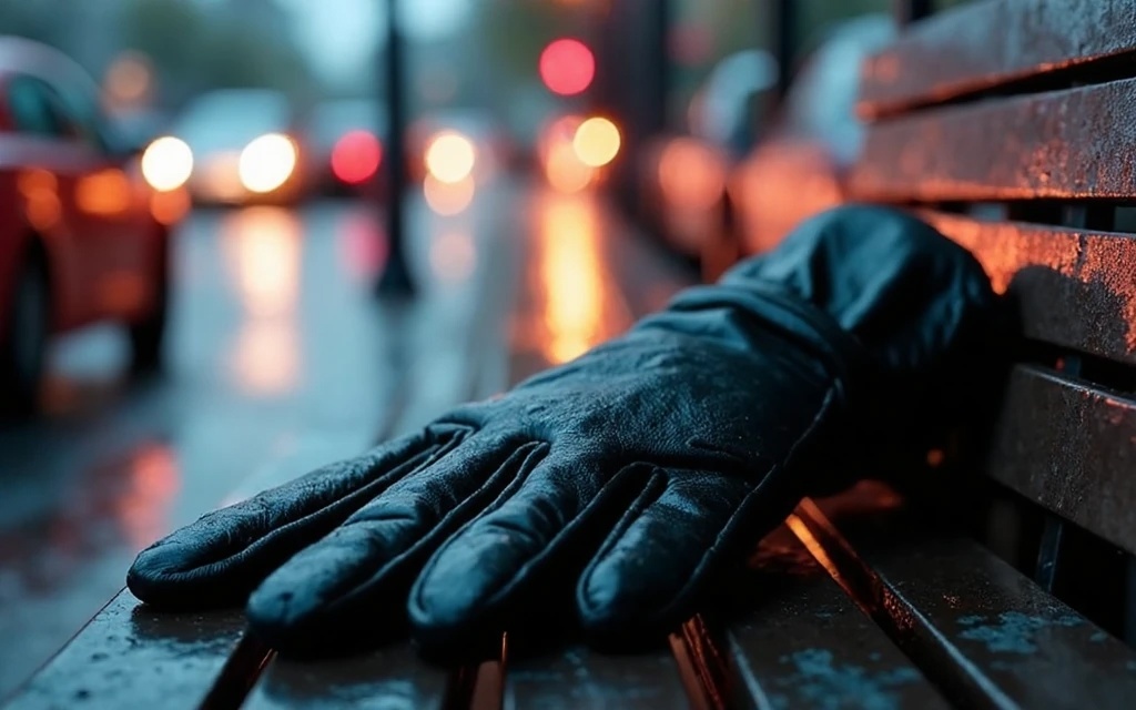 1. Перчатка на остановке