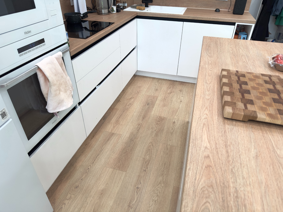 Санкт-Петербург, квартира, без пороговая укладка, Дуб Раннее Утро