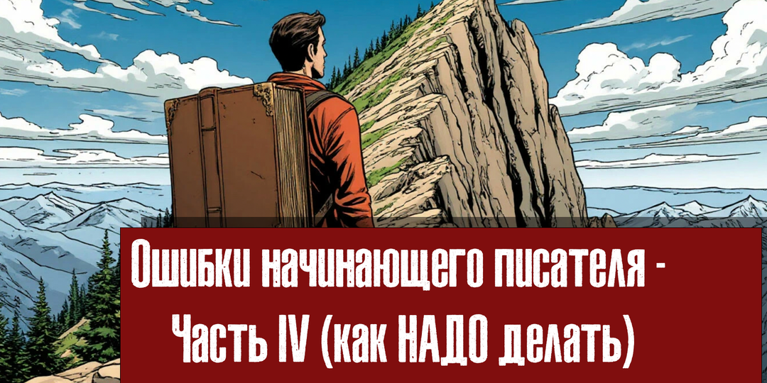 Ошибки начинающего писателя. Часть 4 (два пути к успеху)