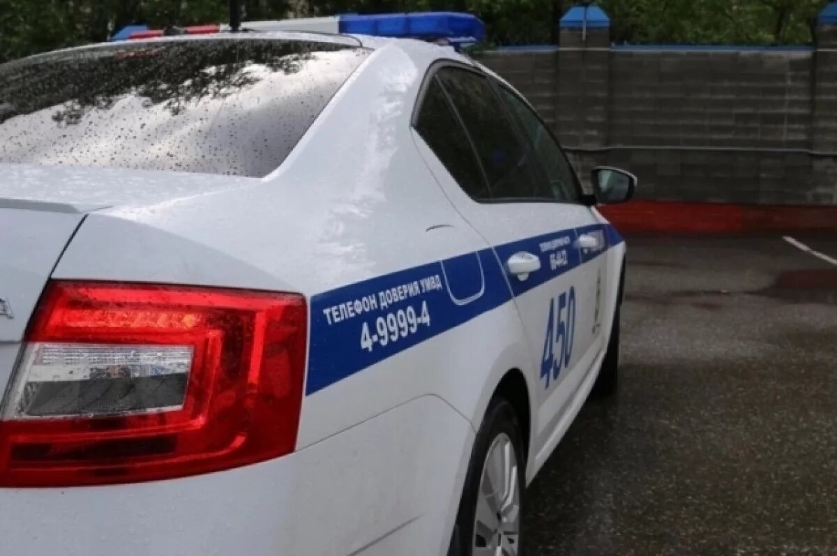    Автомобиль «Пежо» столкнулся с патрульной машиной ГИБДД в Томске