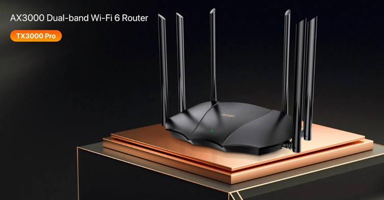 Tenda TX3000 Pro — это двухдиапазонный беспроводной гигабитный маршрутизатор Wi-Fi 6, разработанный для пользователей, стремящихся к высокой производительности. Скорость передачи данных достигает 2976 Мбит/с (5 ГГц: 2402 Мбит/с, 2,4 ГГц: 574 Мбит/с).