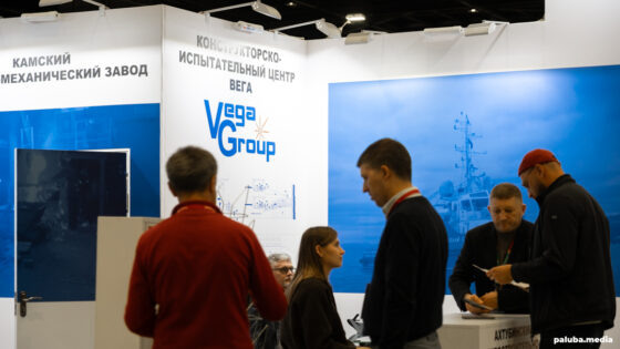     Стенд «Vega Group» на выставке «НЕВА 2025» / Медиапалуба