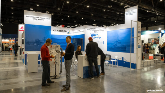     Стенд «Vega Group» на выставке «НЕВА 2025» / Медиапалуба