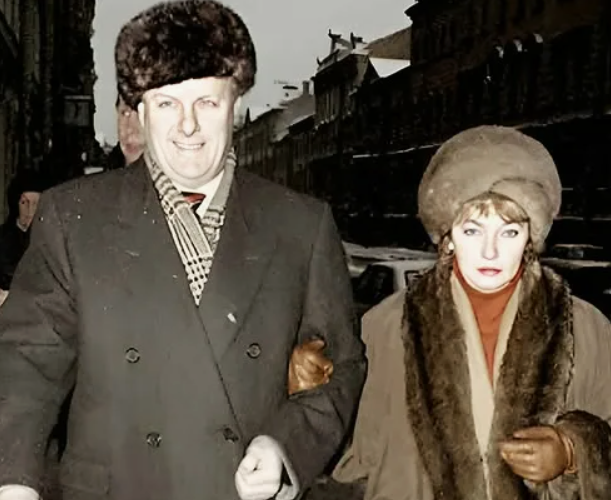 на фото Анатолий Собчак и Нонна Гандзюк