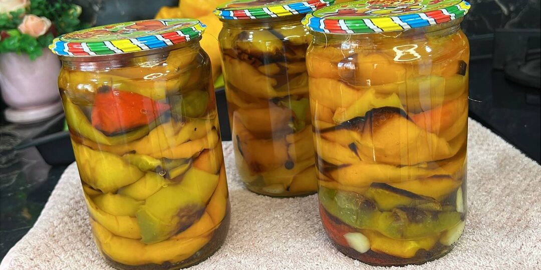 Перец на зиму без стерилизации