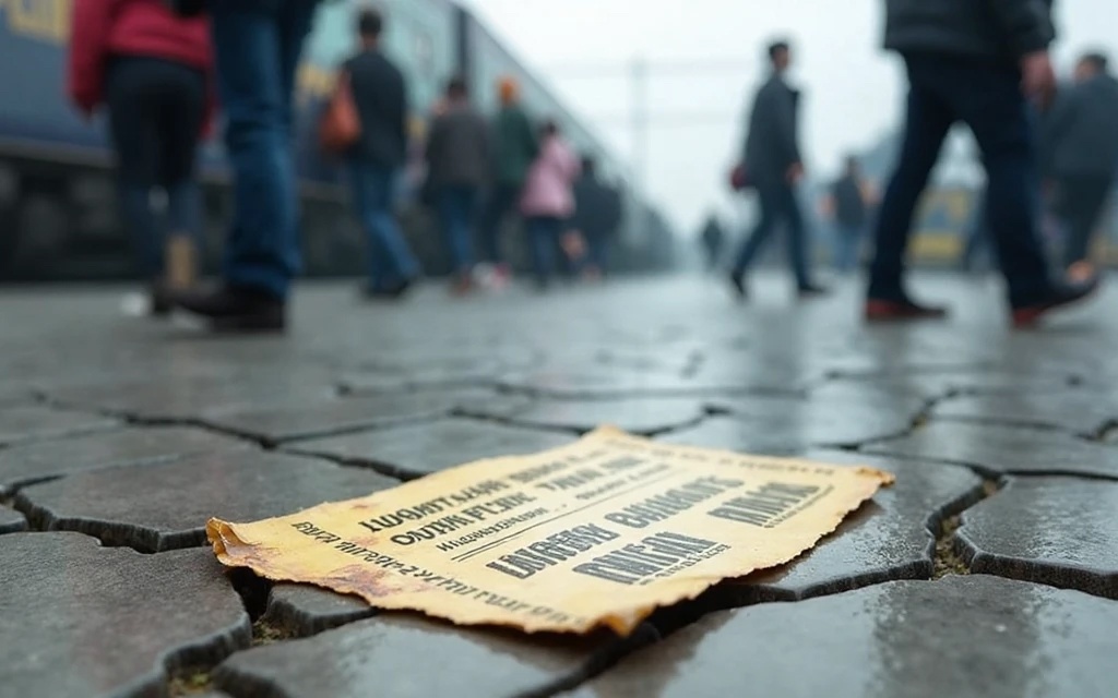 3. Билет на поезд «Москва — Санкт-Петербург»