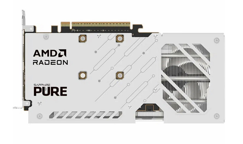 Backplate RX 9060XT исполнения Sapphire серии "Pure"