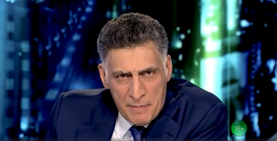 Тигран Кеосаян / Фото: фрагмент выпуска передачи "Международная пилорама" с сайта НТВ
 