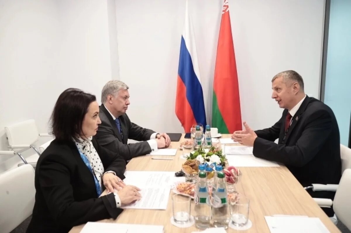    Русских и Крутой обсудили совместные проекты Ульяновска и Минска