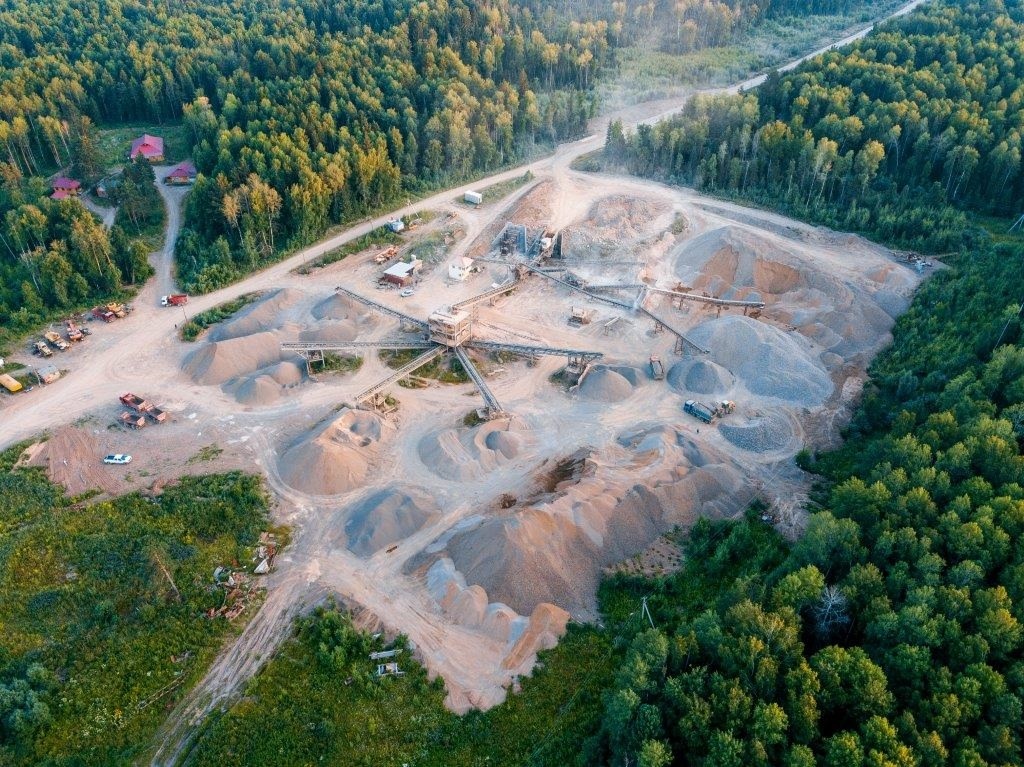 Баранцевское месторождение, фотка из интернета. Как видите, от вулкана тут чуть больше, чем ничего )