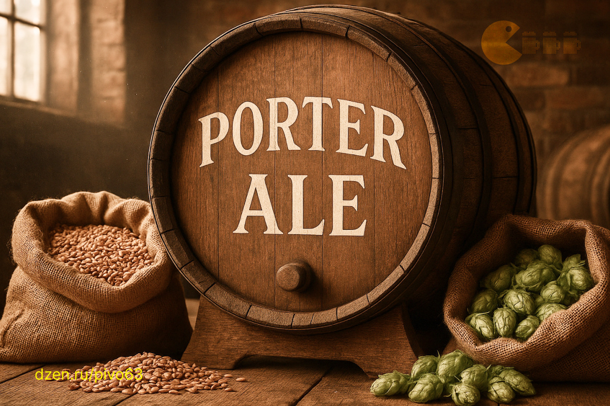 Портер эль — бочка с хмелем и зерном