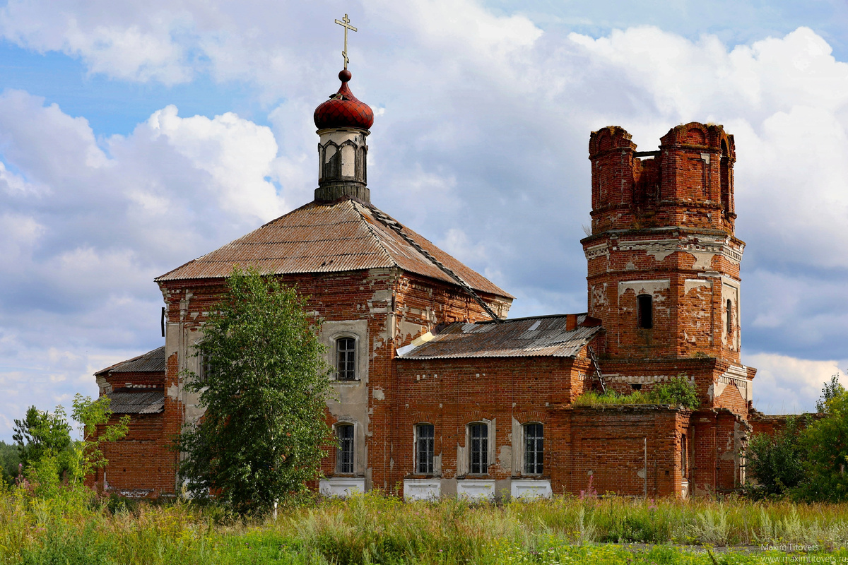 Церковь Николая Чудотворца. Ялунинское, Свердловская область. Фото Максим Титовец