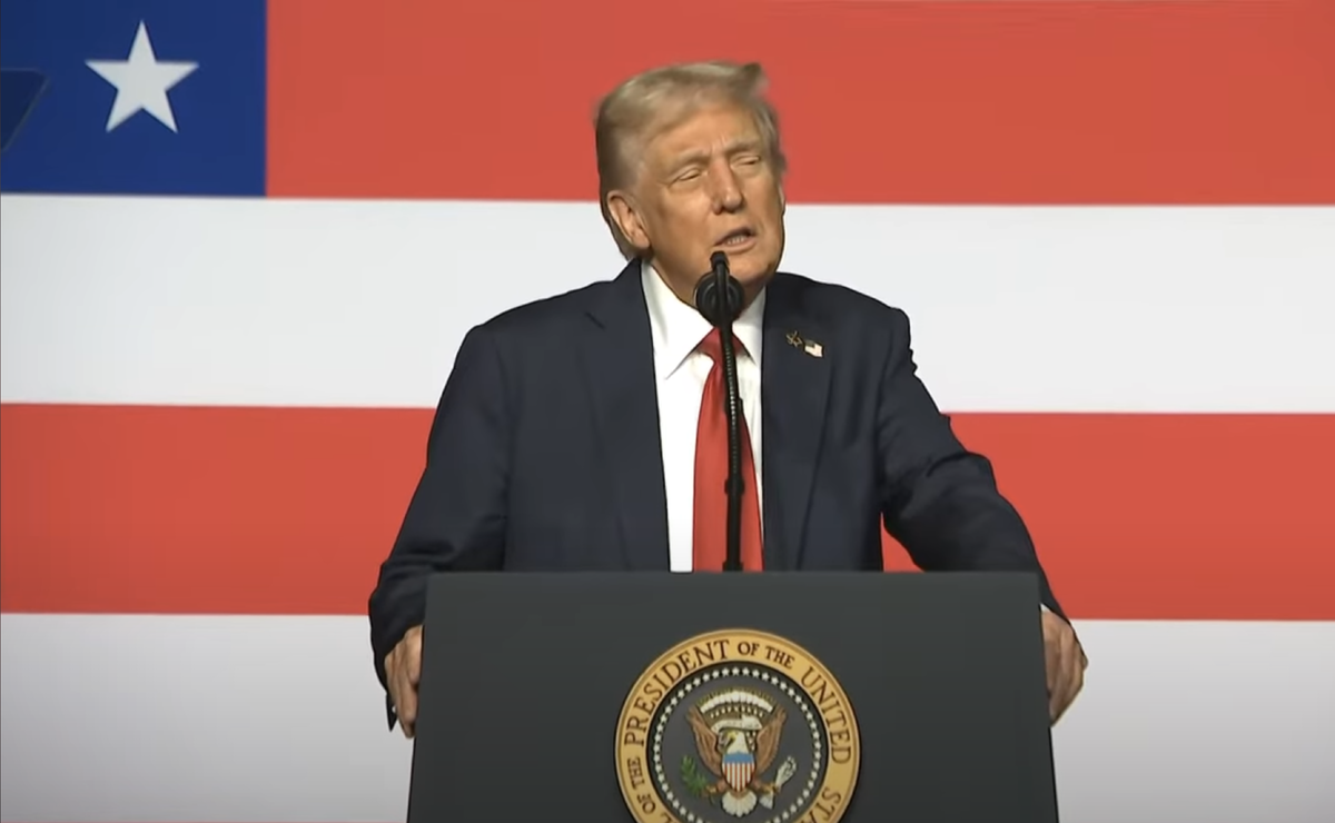 Стоп-кадр из трансляции в соцсетях