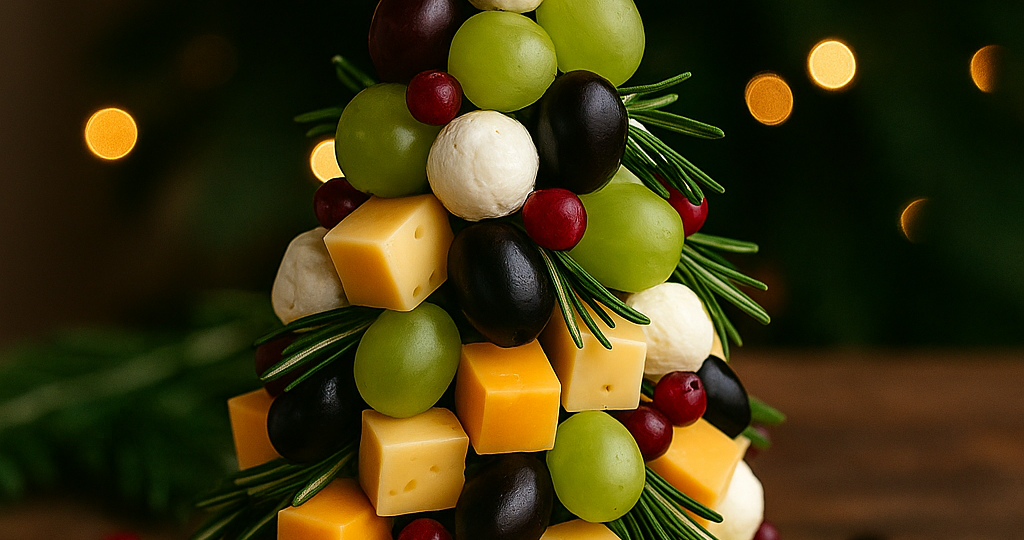 🧀 Сырная тарелка «Ёлочка» 🎄 Эффектная закуска, которая станет звездой новогоднего стола 2026!