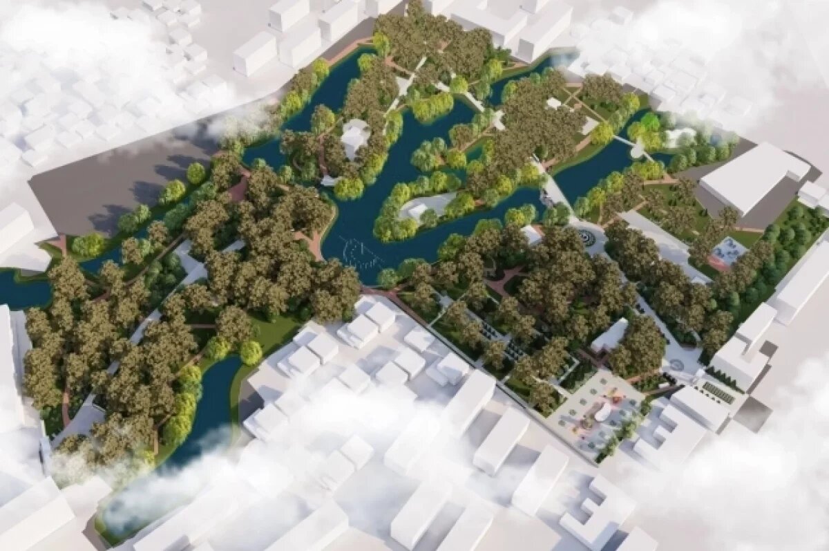    Власти установят в горпарке Саратова ротонду и фонтаны