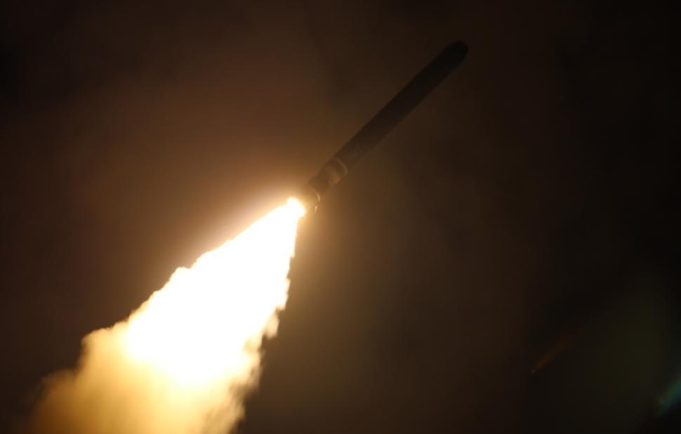    Ракета Tomahawk  Kallysta Castillo/ U.S. Navy via AP