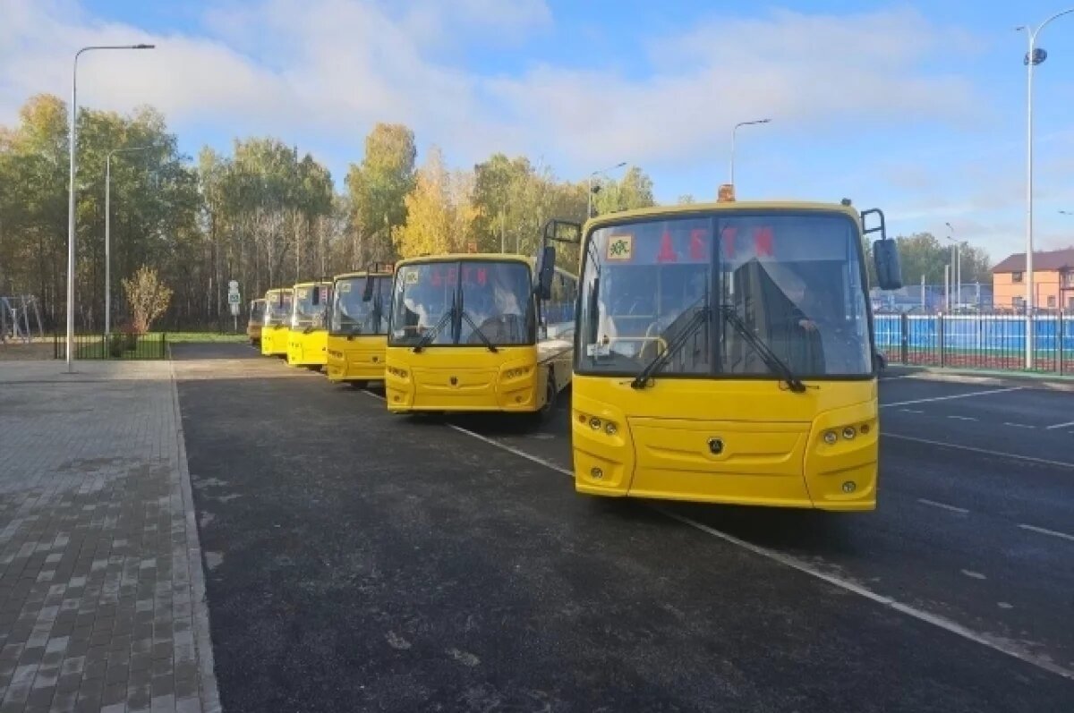   Школьный автопарк Тюменского округа пополнился 15 автобусами