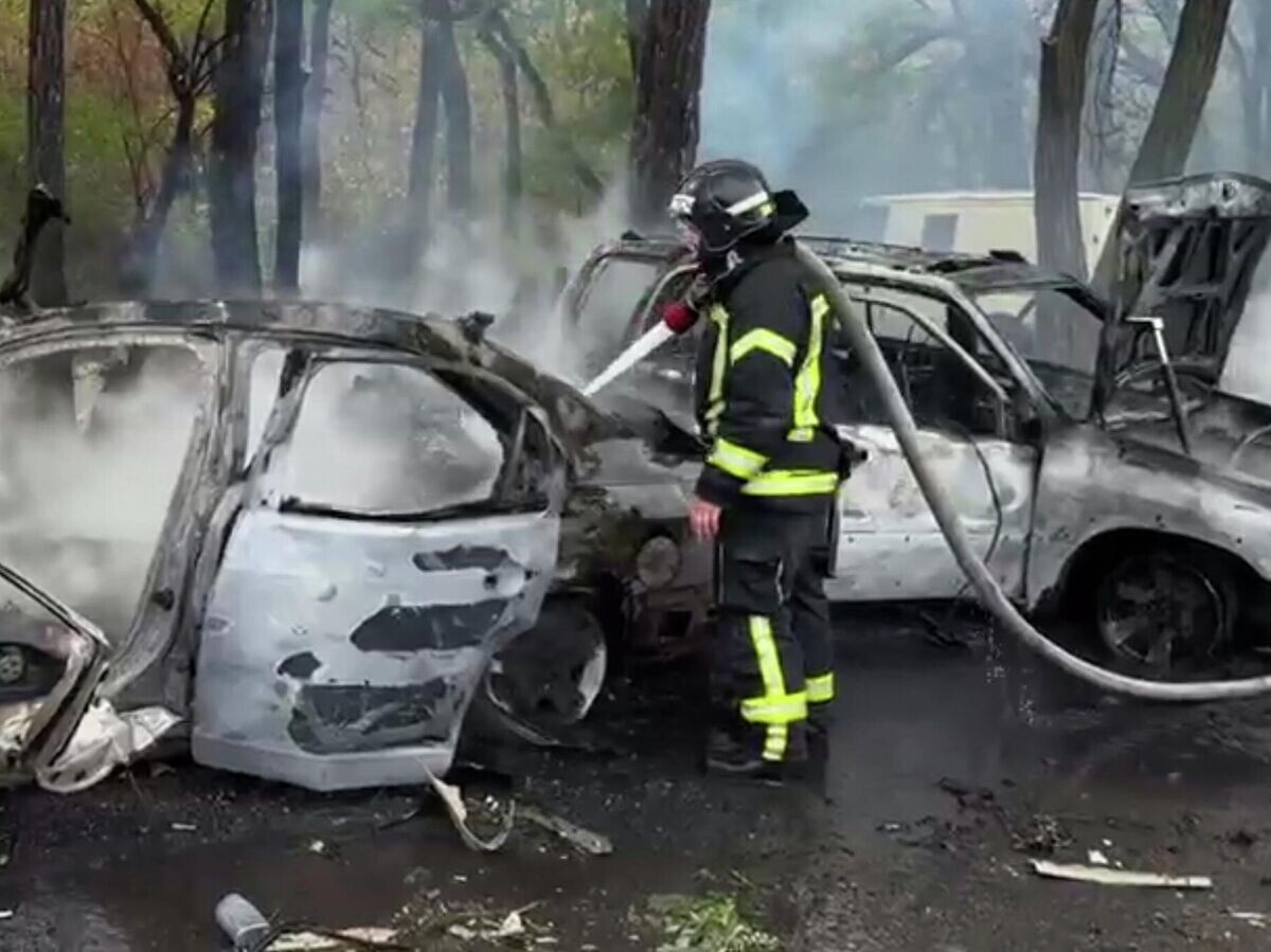    Последствия обстрела Белгородской области со стороны ВСУ. Кадр видео© пресс-служба губернатора Белгородской области