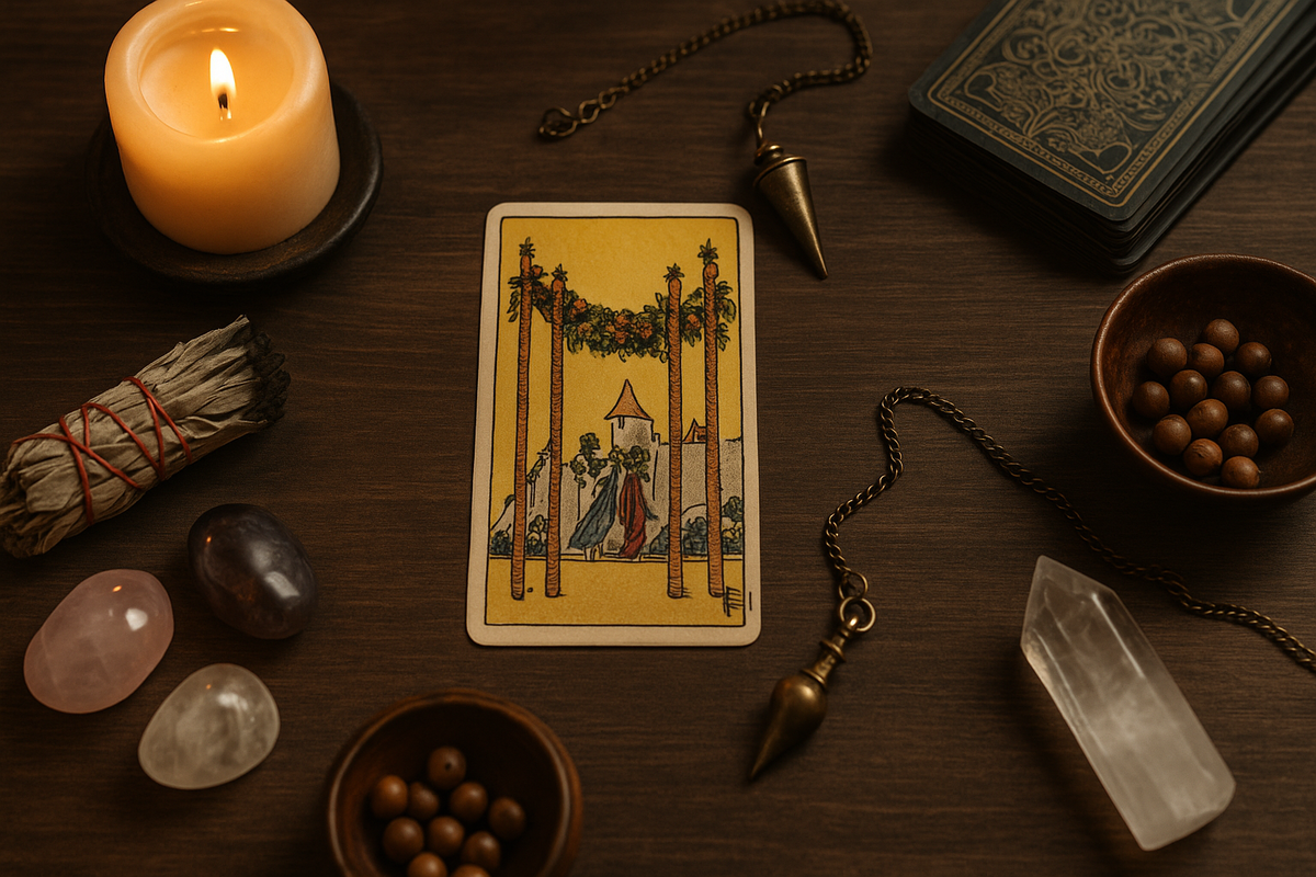 4 Посохов: значение в раскладах и сочетания