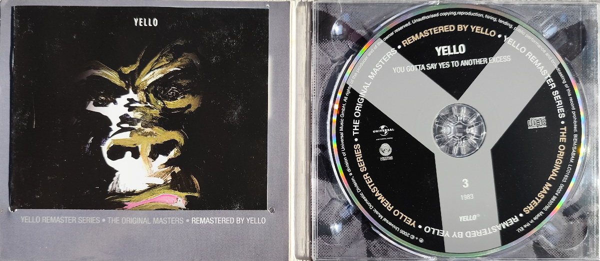 Yello "You Gotta Say Yes to Another Excess" (1983) CD (2005) - такая, панимашь, горилла