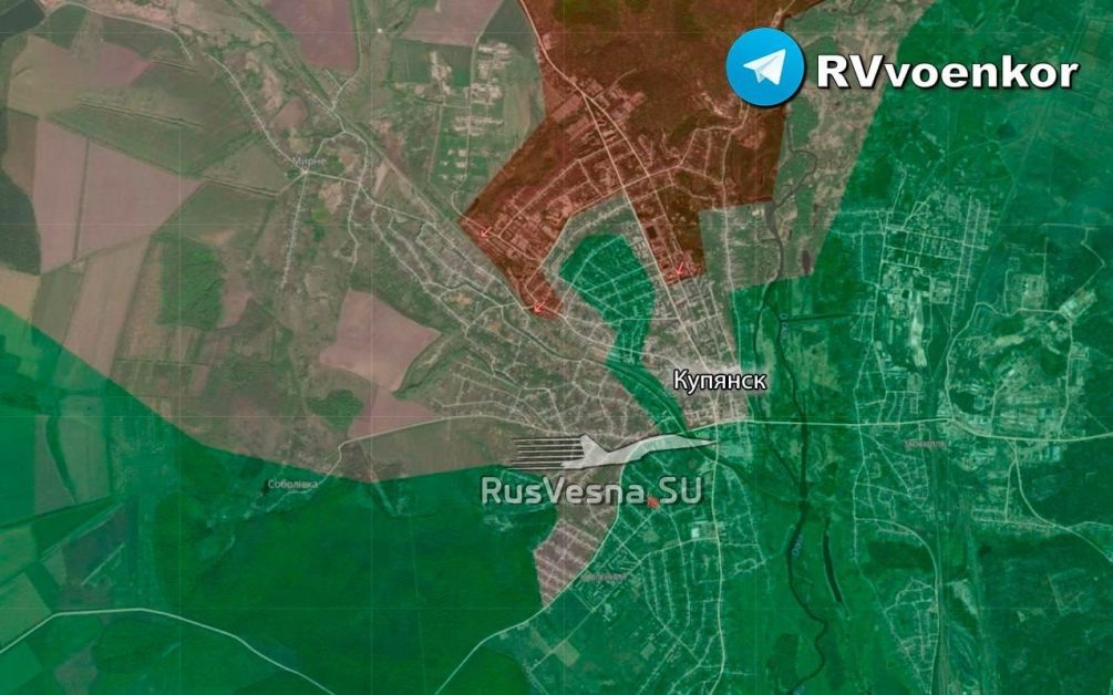    Карта СВО. ВСУ признают критическую ситуацию под Купянском.