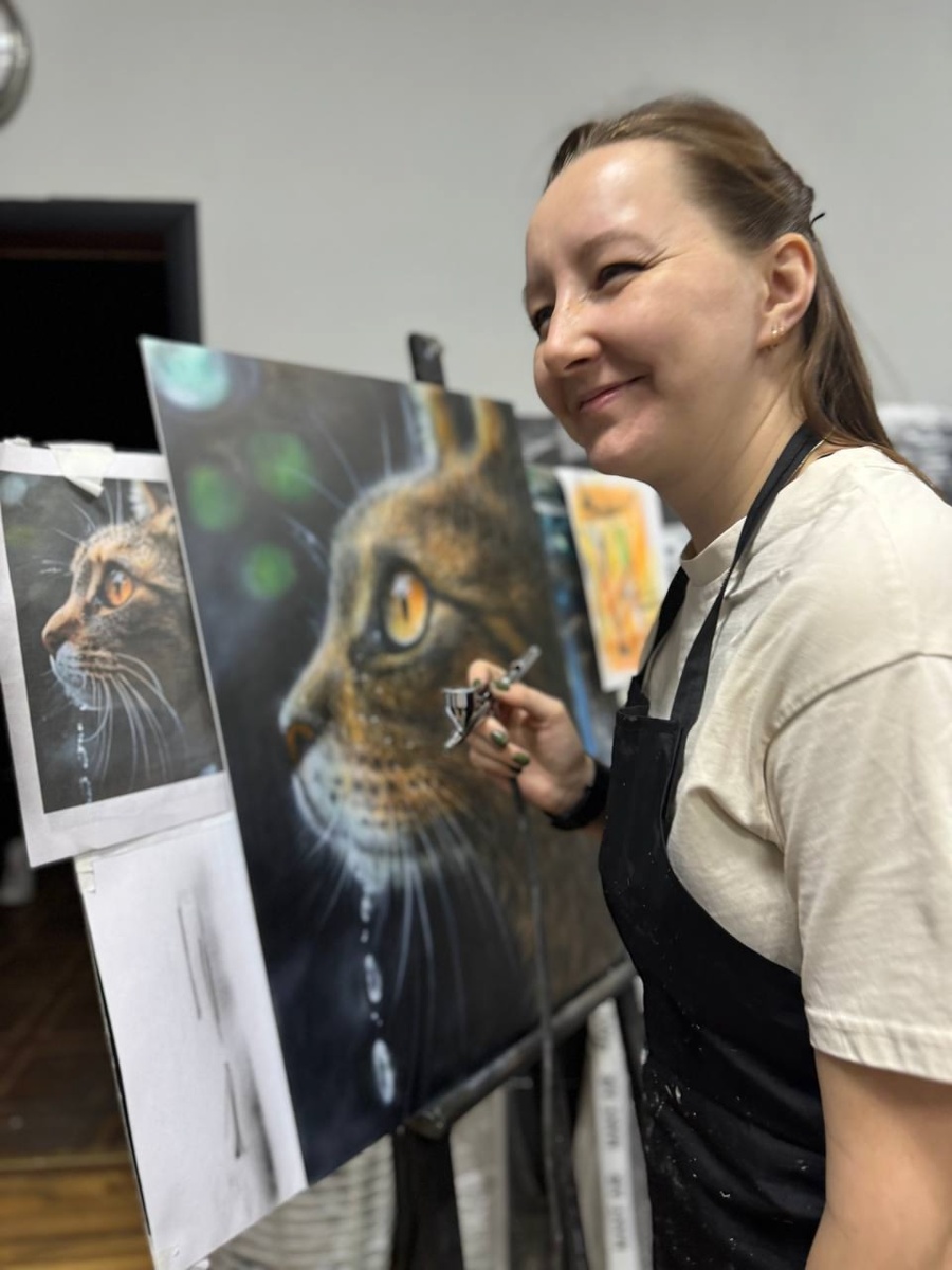 Рисуем аэрографом