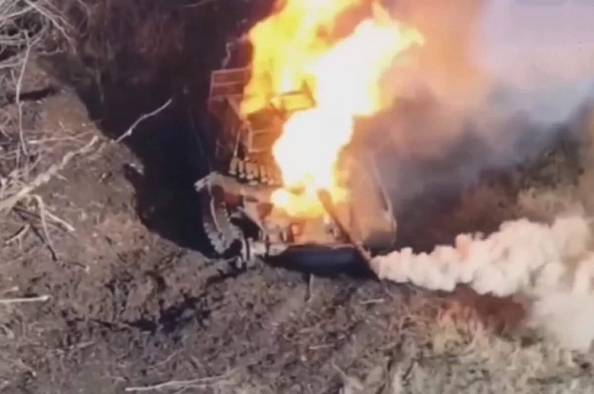    На разбитом полигоне ВСУ в Харькове танкисты тренировались для атак на РФ