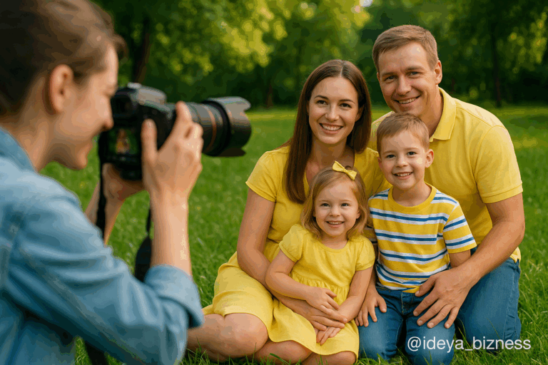    Бизнес-план: Услуги фотографа для семейных и детских съемок admin
