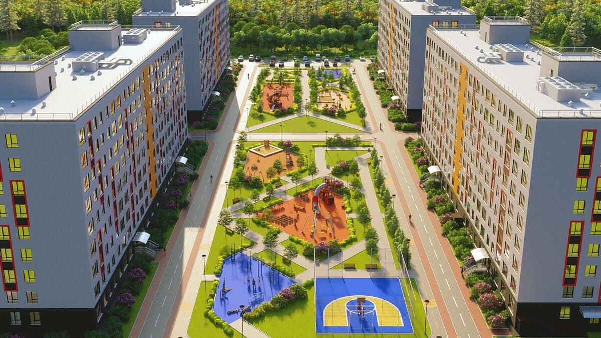 Проект и план застройки ЖК Поколение в Новосибирске
