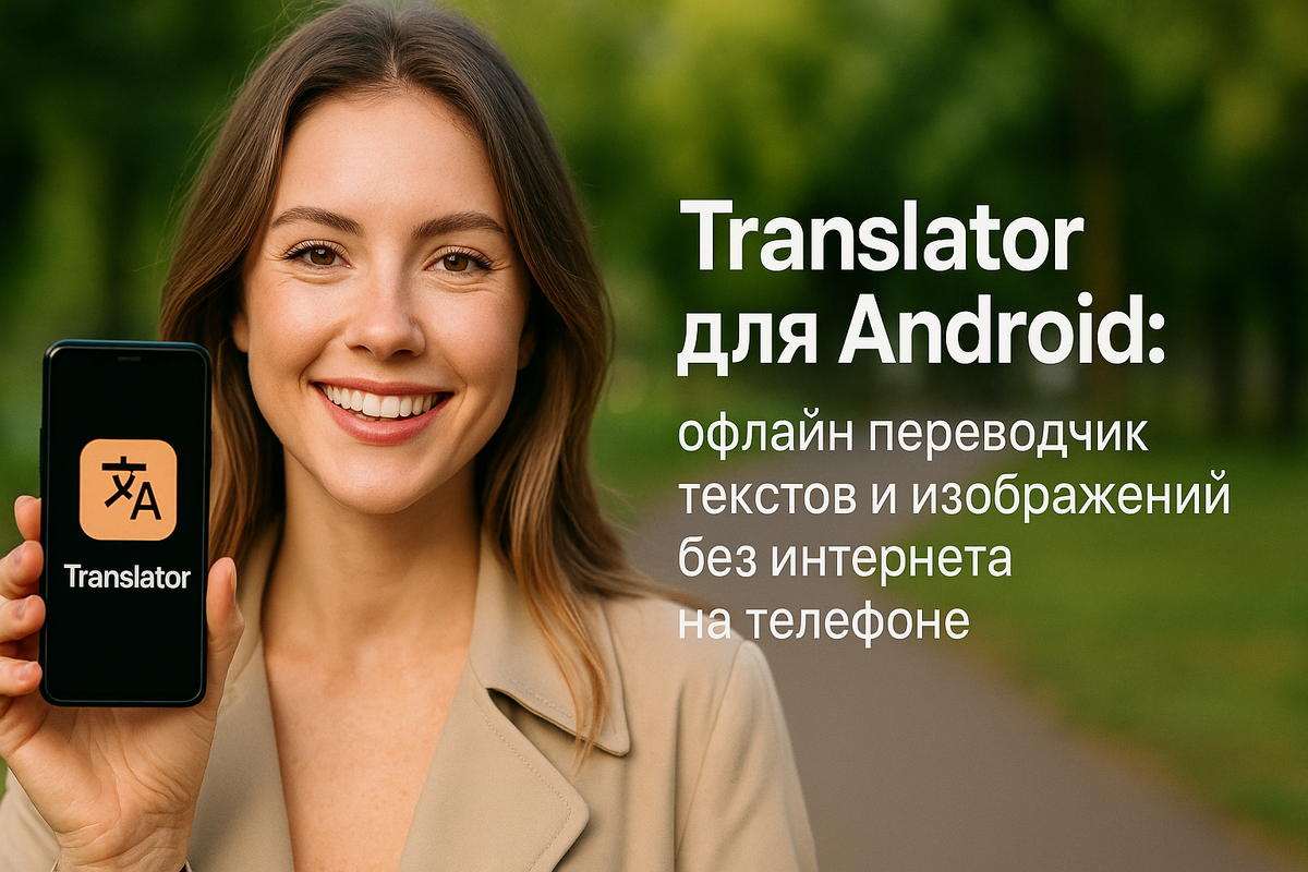 Translator для Android: офлайн переводчик текстов и изображений