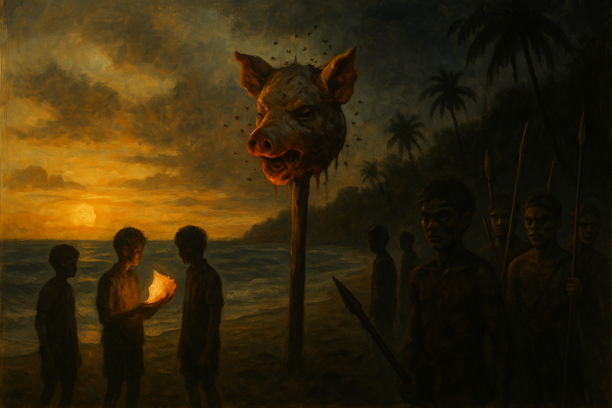 У. Голдинг «Повелитель мух» @the_log_book