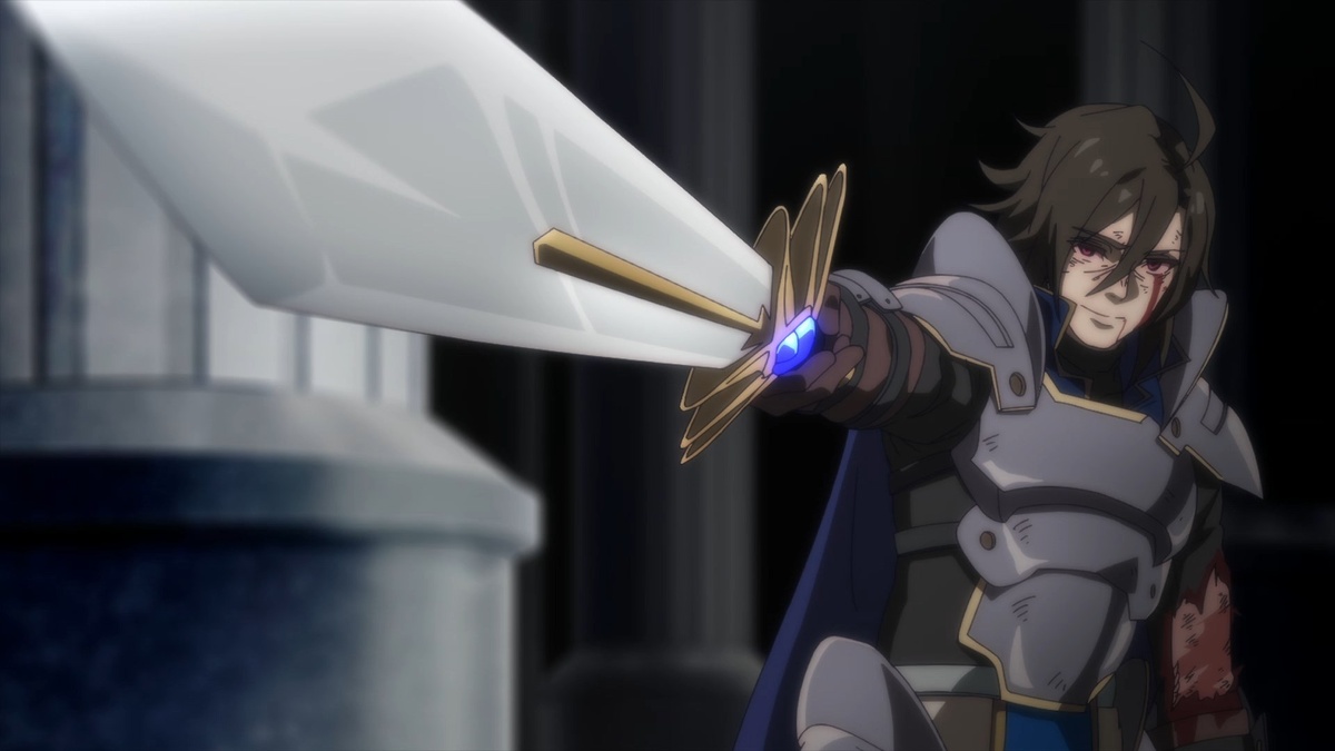 Кадр из аниме "Стать сильнее! Новая сага"