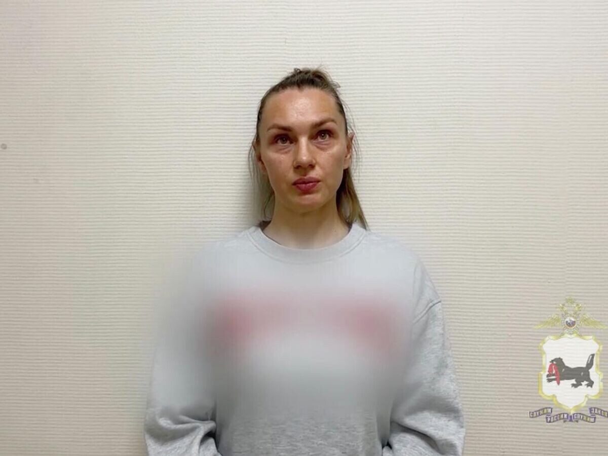    Женщина, задержанная в Иркутской области за дискредитирующую ВС РФ© ГУ МВД России по Иркутской области