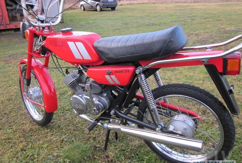 Советский культовый мопед ДЕЛЬТА РМЗ 2.124