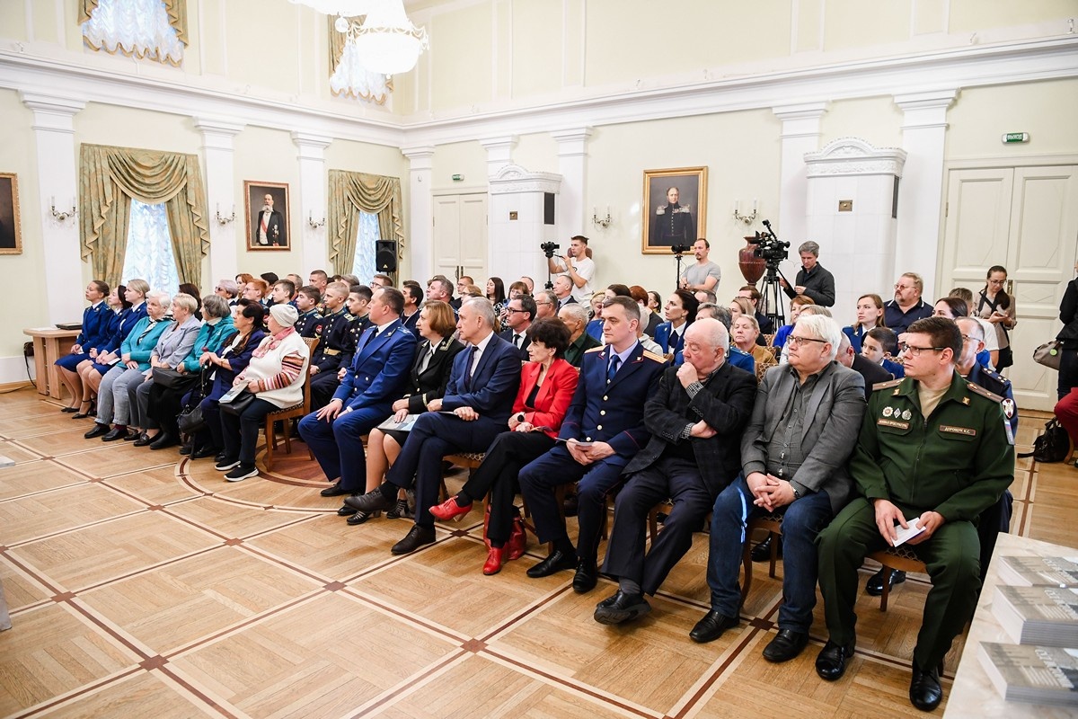    Презентация книги о геноциде советского народа финскими оккупантами. Фото: «Республика»/Оксана Кудряшова