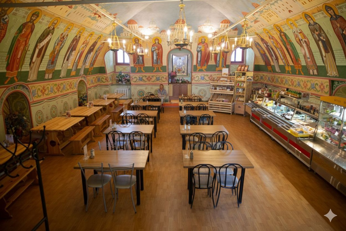 Трапезная Высоко-Петровского монастыря