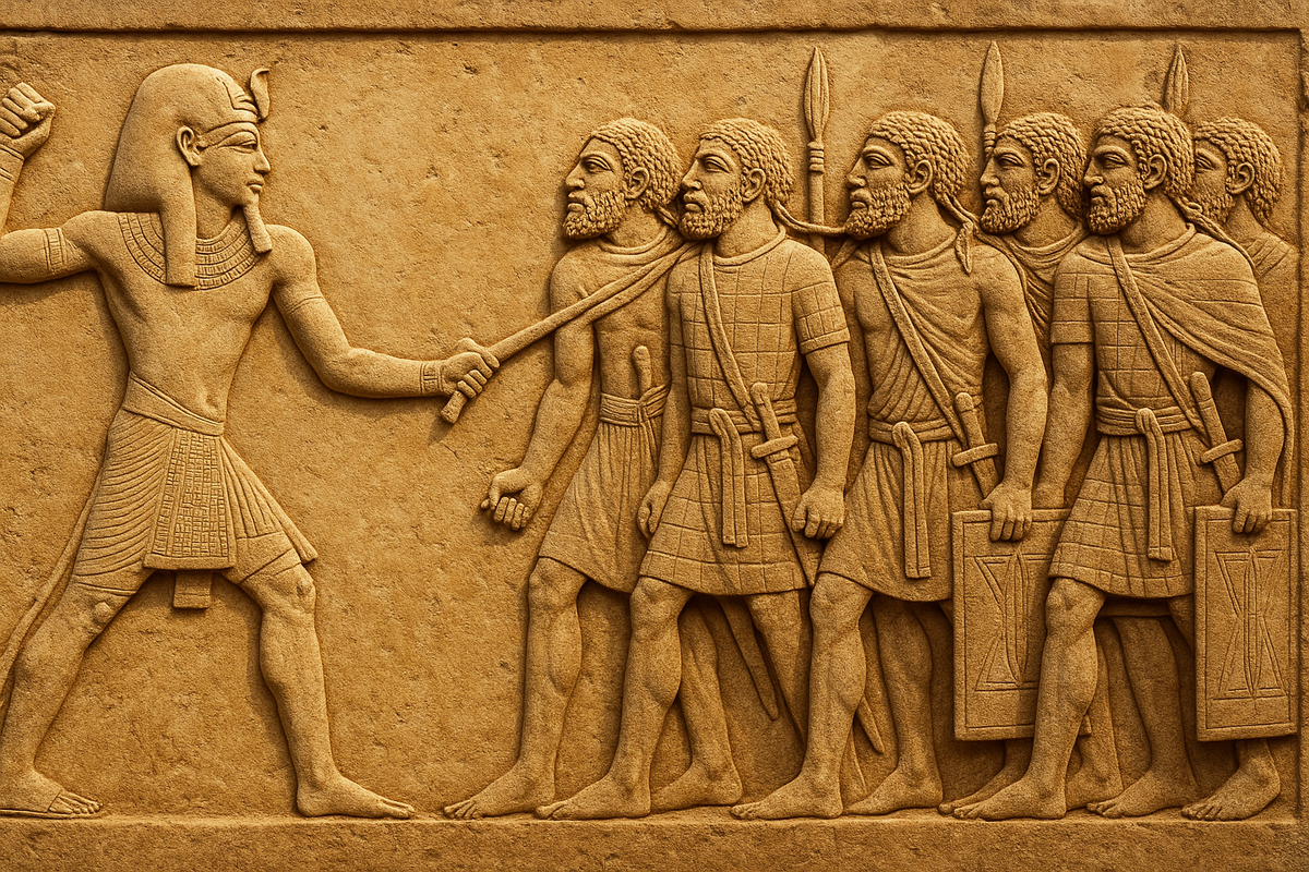 Эти «ливийцы» нередко вторгались в Египет, сражались, но также нанимались в армию фараонов. 