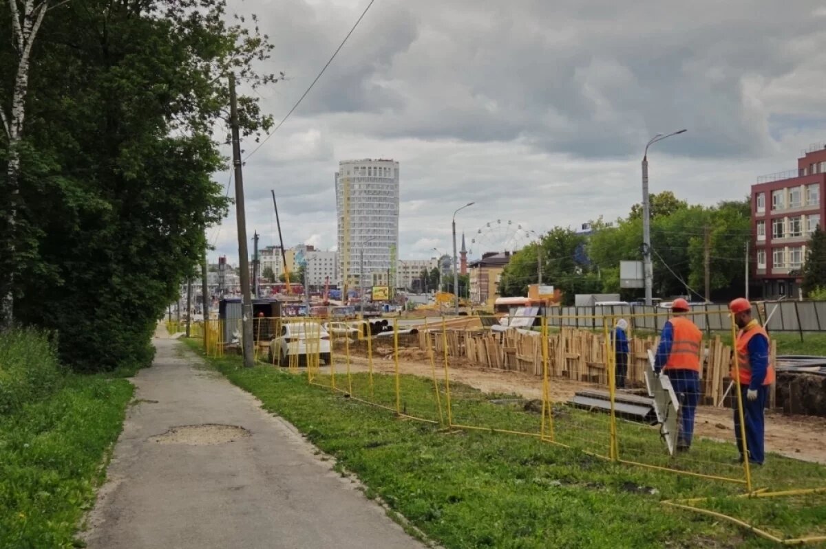    Часть дублера улицы Родионова в Нижнем Новгороде откроют через месяц