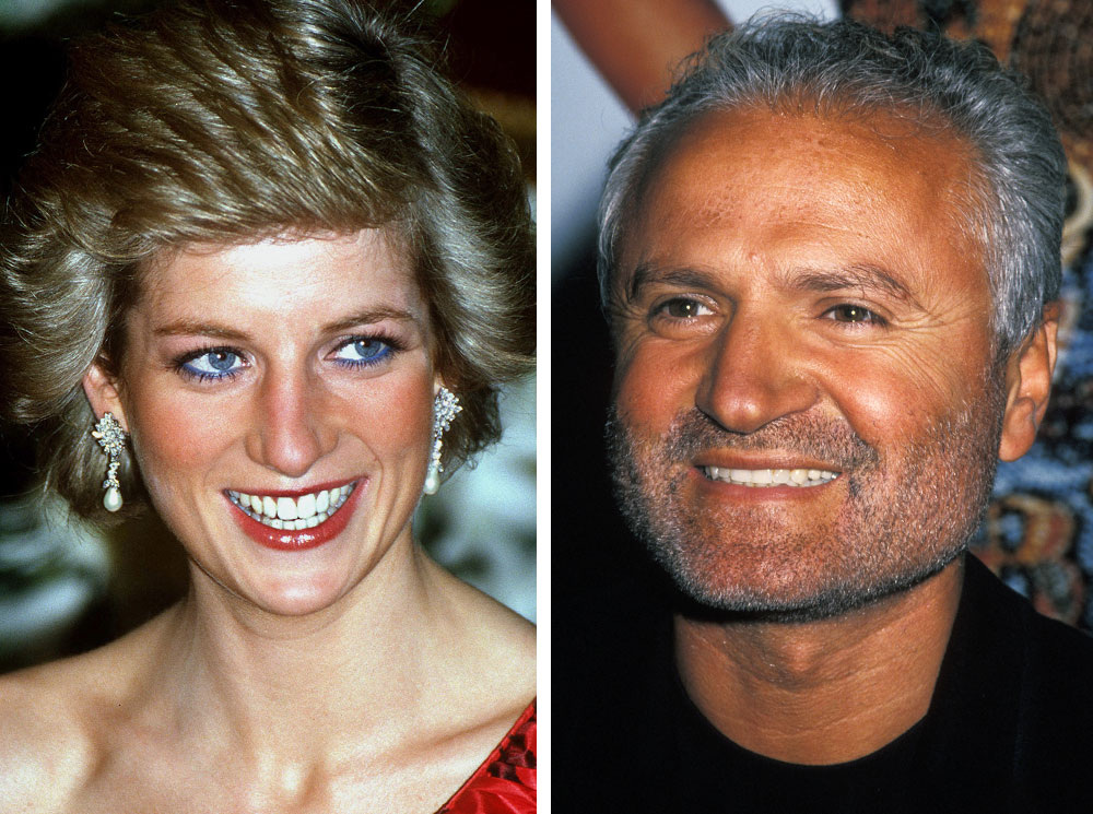 Принцесса Диана и Джанни Версаче