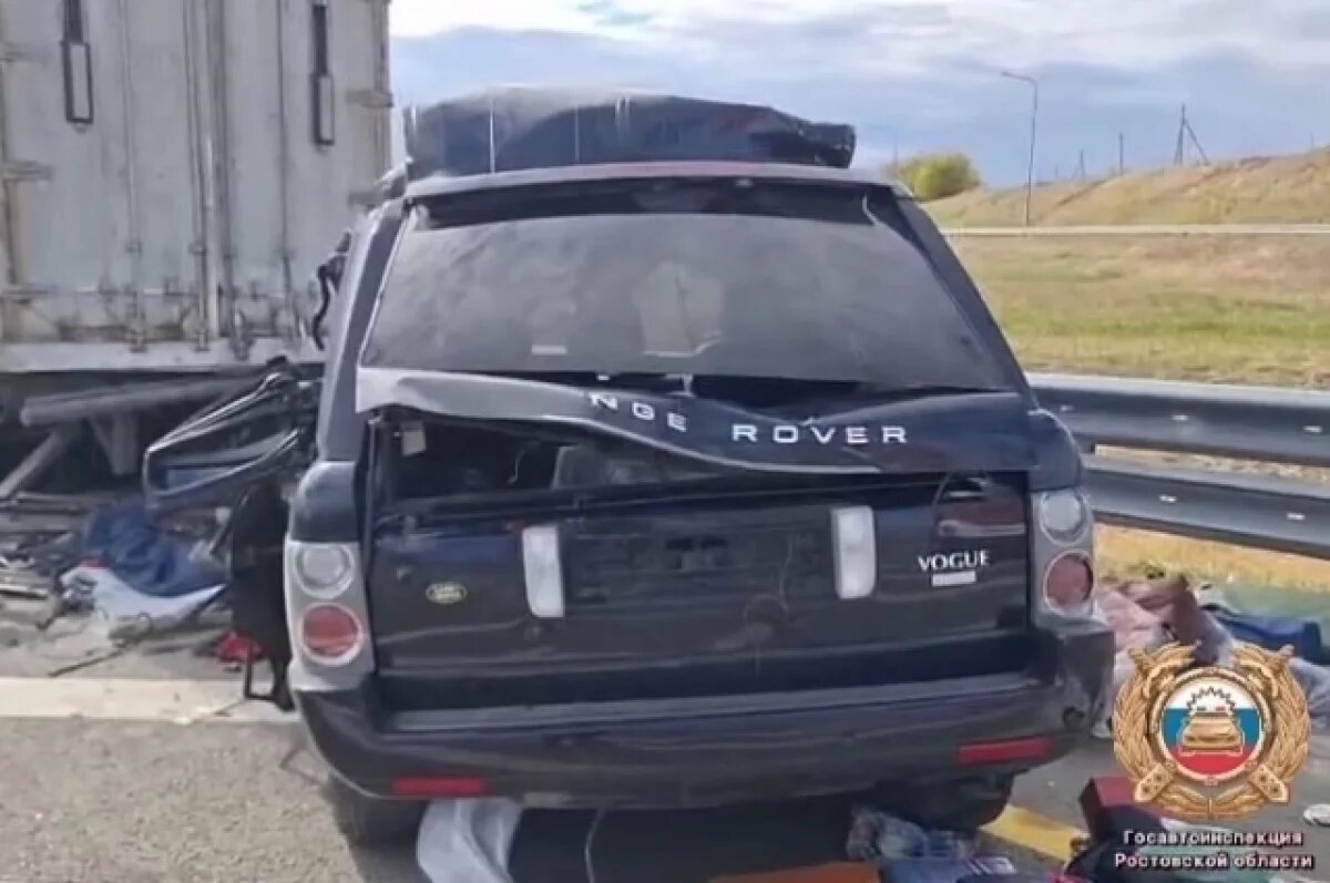    Три человека погибли в ДТП с участием грузовика на трассе М-4 «Дон»