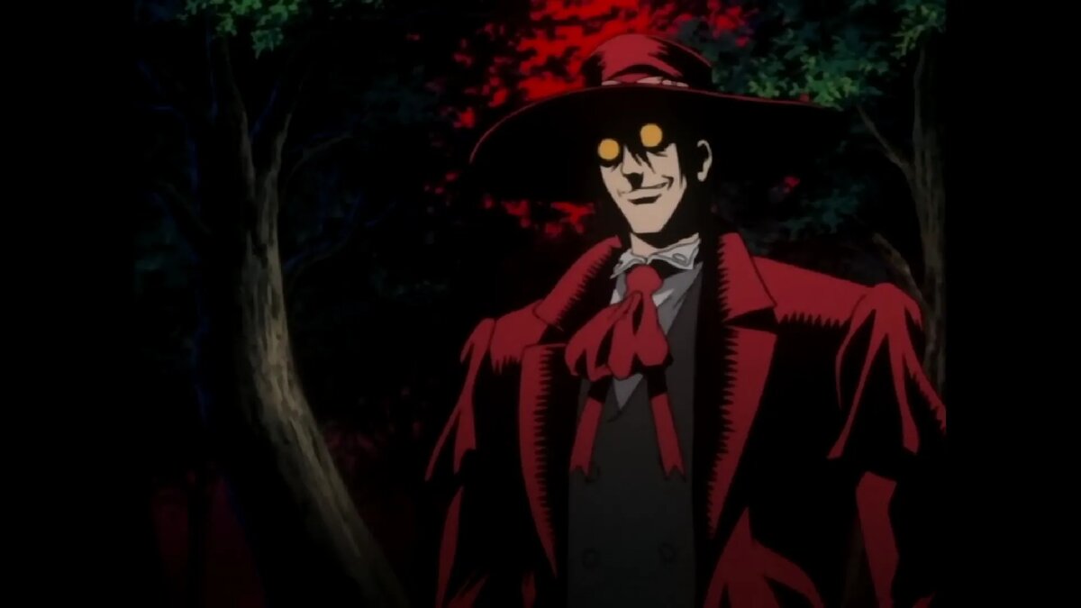 Кадр из аниме «Хеллсинг» 2001 года   📷