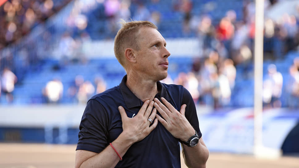 Олег Василенко будет тренировать воронежский клуб во второй раз.📷Фото: Олег Харсеев / Коммерсантъ